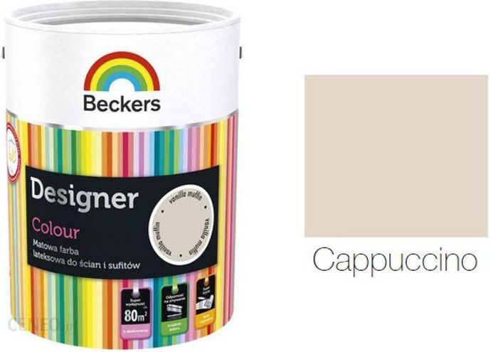 Beckers Farba Lateksowa Designer Colour Cappucino 5L