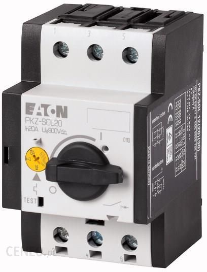 Eaton Pkz-sol20 20a 2p dc wyłącznik ochronny gałęzi dc 20a 2p 900v 120938